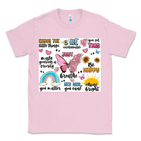 Bubblegum Pink positive affirmations Classic Tee - MaliasSmallBusiness