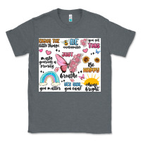 Charcoal Heather positive affirmations Classic Tee - MaliasSmallBusiness