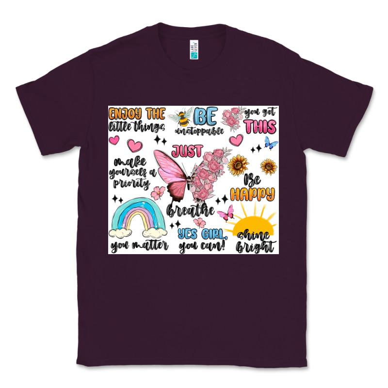 Positive Affirmations Classic Tee by MaliasSmallBusiness | Teevron