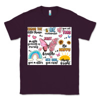 Plum positive affirmations Classic Tee - MaliasSmallBusiness