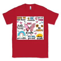 Red positive affirmations Classic Tee - MaliasSmallBusiness
