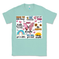 Seafoam positive affirmations Classic Tee - MaliasSmallBusiness