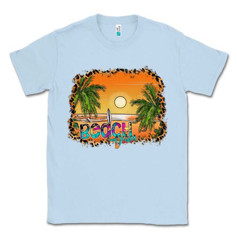 Beach Vibes Classic Tee by CowhideDigitalArt | Teevron