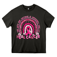 Asphalt heal cancer rainbow Heavy Core Tee - JahusDesignShop