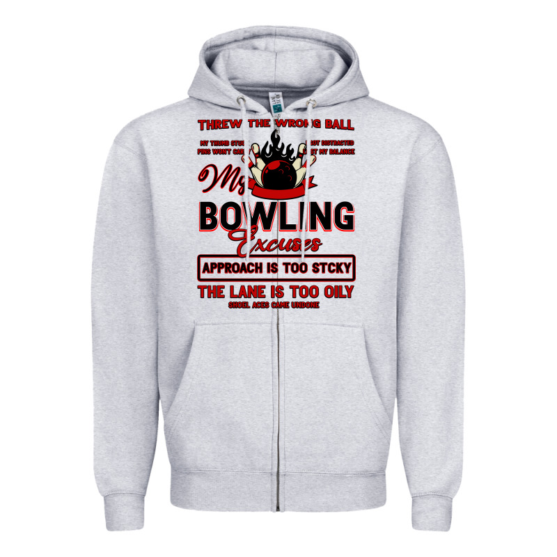 My Bowling Zipper Hoodie by Bettercallsaul | Teevron