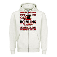 Oatmeal Heather My Bowling Zipper Hoodie - Bettercallsaul