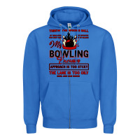 True Royal My Bowling Zipper Hoodie - Bettercallsaul