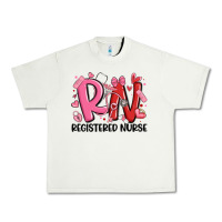 Pistachio rn registered nurse valentines day Urban Heavy Tee - MaliasSmallBusiness
