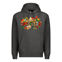 Charcoal Heather cinco de mayo director Premium Hoodie - CowGirlArtShop