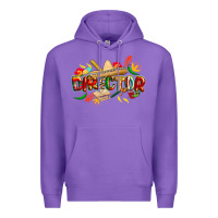 Purple cinco de mayo director Premium Hoodie - CowGirlArtShop