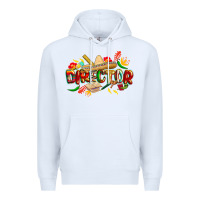 White cinco de mayo director Premium Hoodie - CowGirlArtShop