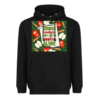 Black because teachers can't live on apples alone tumble Heavyweight Hoodie - TumblerDesignByShophia