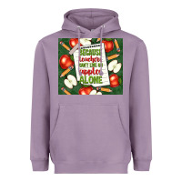Lavender because teachers can't live on apples alone tumble Heavyweight Hoodie - TumblerDesignByShophia