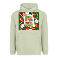 Matcha because teachers can't live on apples alone tumble Heavyweight Hoodie - TumblerDesignByShophia