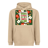 Mushroom because teachers can't live on apples alone tumble Heavyweight Hoodie - TumblerDesignByShophia