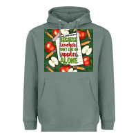 Sage because teachers can't live on apples alone tumble Heavyweight Hoodie - TumblerDesignByShophia