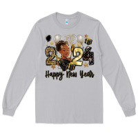 Moon Dust 2024 happy new year black woman Long Sleeve Tee - MaliasSmallBusiness