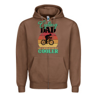 Chestnut Mens Cycling Dad Bike Rider Cyclist Father s Day Gift Funny Zipper Hoodie - Bettercallsaul