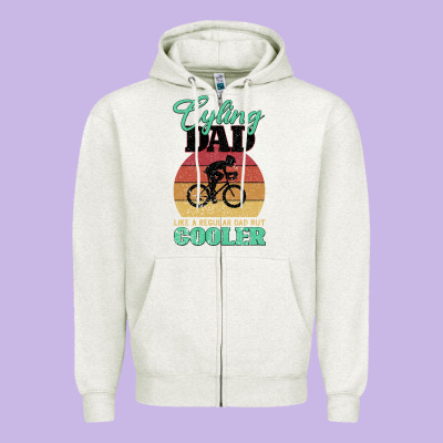 Mens Cycling Dad Bike Rider Cyclist Father S Day Gift Funny Zipper Hoodie Designed By Bettercallsaul