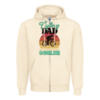 Sandshell Mens Cycling Dad Bike Rider Cyclist Father s Day Gift Funny Zipper Hoodie - Bettercallsaul