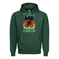 Sports Green Mens Cycling Dad Bike Rider Cyclist Father s Day Gift Funny Zipper Hoodie - Bettercallsaul