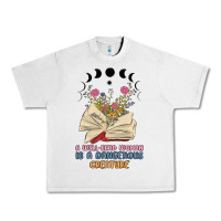 Lunar Rock a well read woman is a dangerous creature Urban Heavy Tee - MaliasSmallBusiness