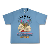 Pebble Blue a well read woman is a dangerous creature Urban Heavy Tee - MaliasSmallBusiness