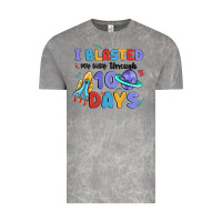 Cloud Rock i blasted my way through 100 days Vintage Tee - MaliasSmallBusiness