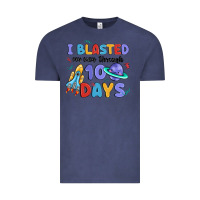 Vintage Denim i blasted my way through 100 days Vintage Tee - MaliasSmallBusiness