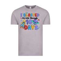 Vintage Zinc i blasted my way through 100 days Vintage Tee - MaliasSmallBusiness