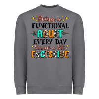 Storm being a functional adult every day seems  a bit ex Heavyweight Sweatshirt - MaliasSmallBusiness