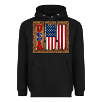 Black america usa flag tumbler Heavyweight Hoodie - TumblerDesignByShophia