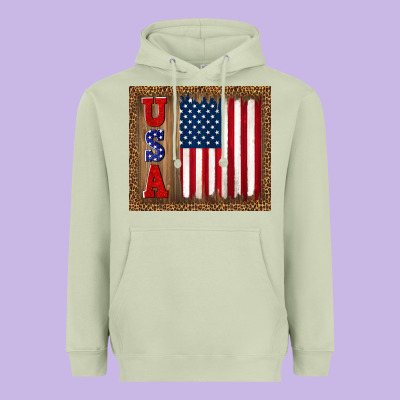 America Usa Flag Tumbler Heavyweight Hoodie Designed By Tumblerdesignbyshophia