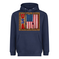 Navy america usa flag tumbler Heavyweight Hoodie - TumblerDesignByShophia