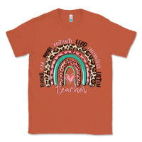 Copper teacher rainbow Classic Tee - MaliasSmallBusiness