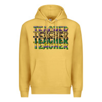 Antique Gold teacher mardi gras Premium Hoodie - CowGirlArtShop