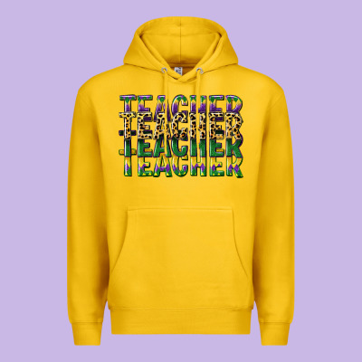 Teacher Mardi Gras Premium Hoodie Designed By Cowgirlartshop