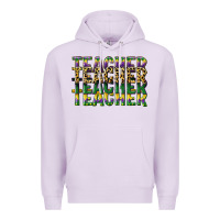 Lilac teacher mardi gras Premium Hoodie - CowGirlArtShop