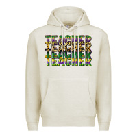 Oatmeal Heather teacher mardi gras Premium Hoodie - CowGirlArtShop