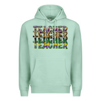 Seafoam teacher mardi gras Premium Hoodie - CowGirlArtShop