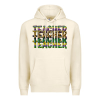 Tofu teacher mardi gras Premium Hoodie - CowGirlArtShop