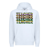 White teacher mardi gras Premium Hoodie - CowGirlArtShop