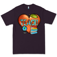 Plum teach heart Premium Tee - JahusDesignShop