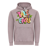 Vintage Zinc take it easy Vintage Hoodie - MaliasSmallBusiness