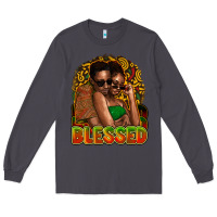 Smoke black couple blessed Long Sleeve Tee - NancyCooperArtShop
