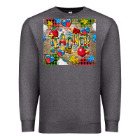 Charcoal Heather teacher autism Premium Sweatshirt - CowGirlArtShop