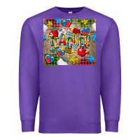 Purple teacher autism Premium Sweatshirt - CowGirlArtShop