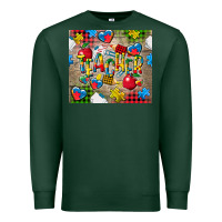Sports Green teacher autism Premium Sweatshirt - CowGirlArtShop