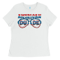 White american dude Ladies Tee - HRA Design Shop
