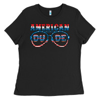 Black american dude Ladies Tee - HRA Design Shop